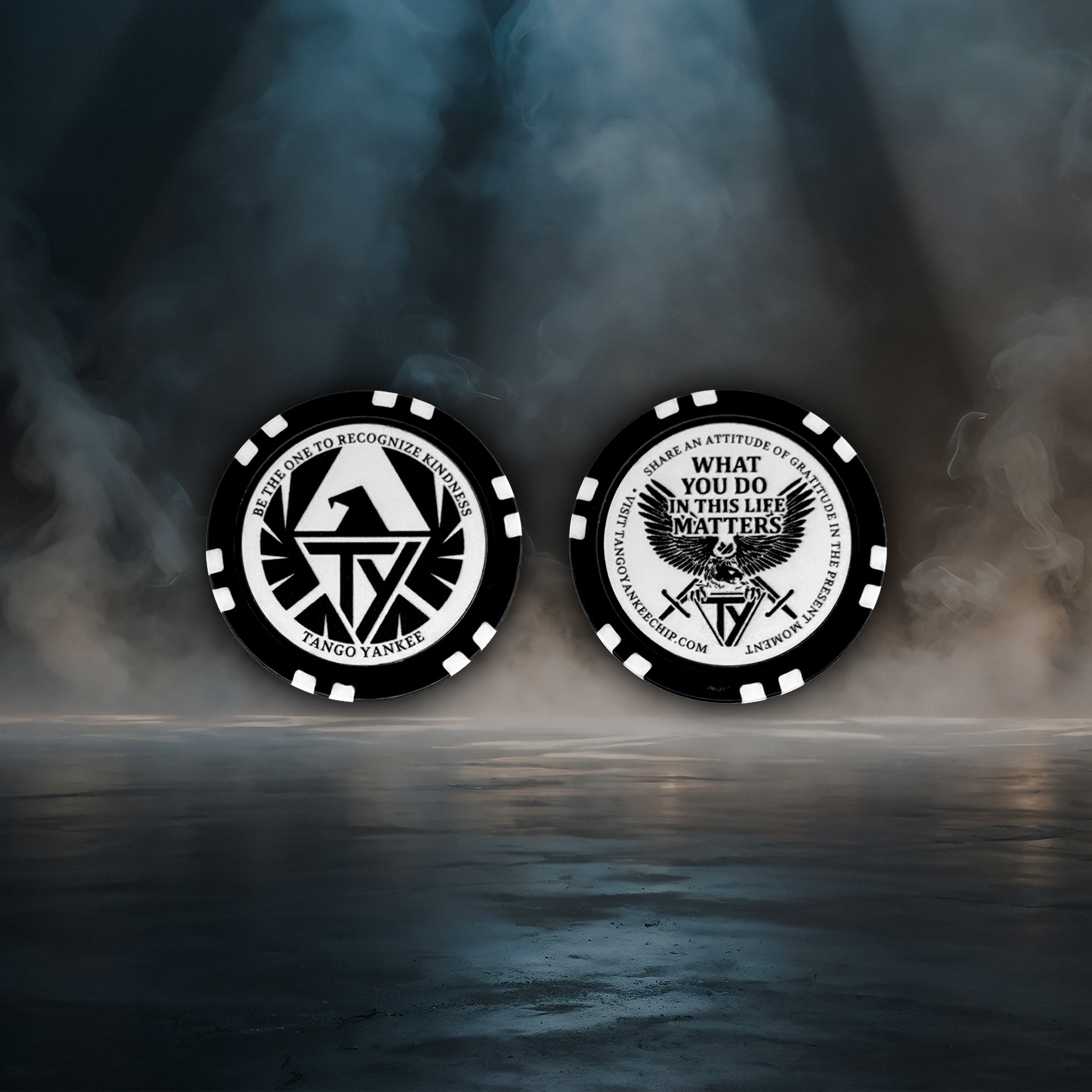 Tango Yankee Chip (Black)