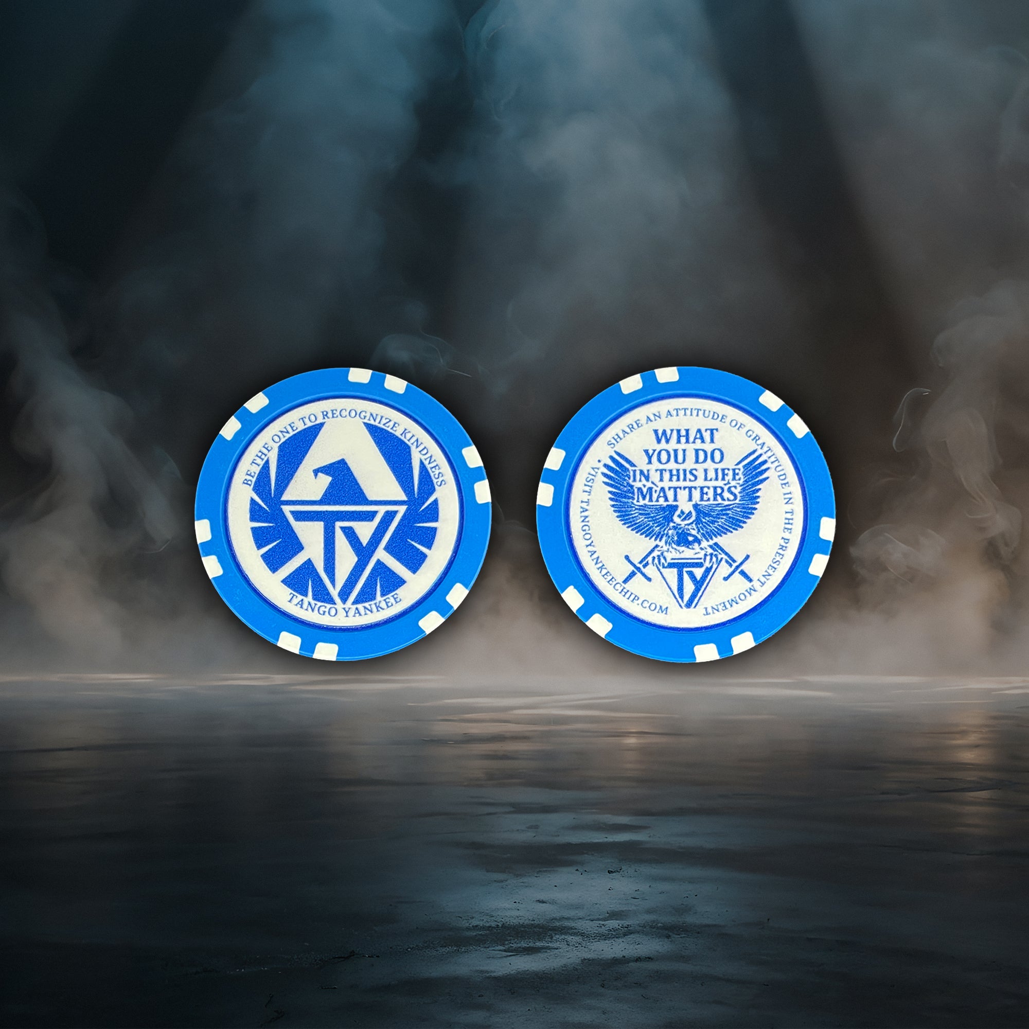 Tango Yankee Chip (Blue)