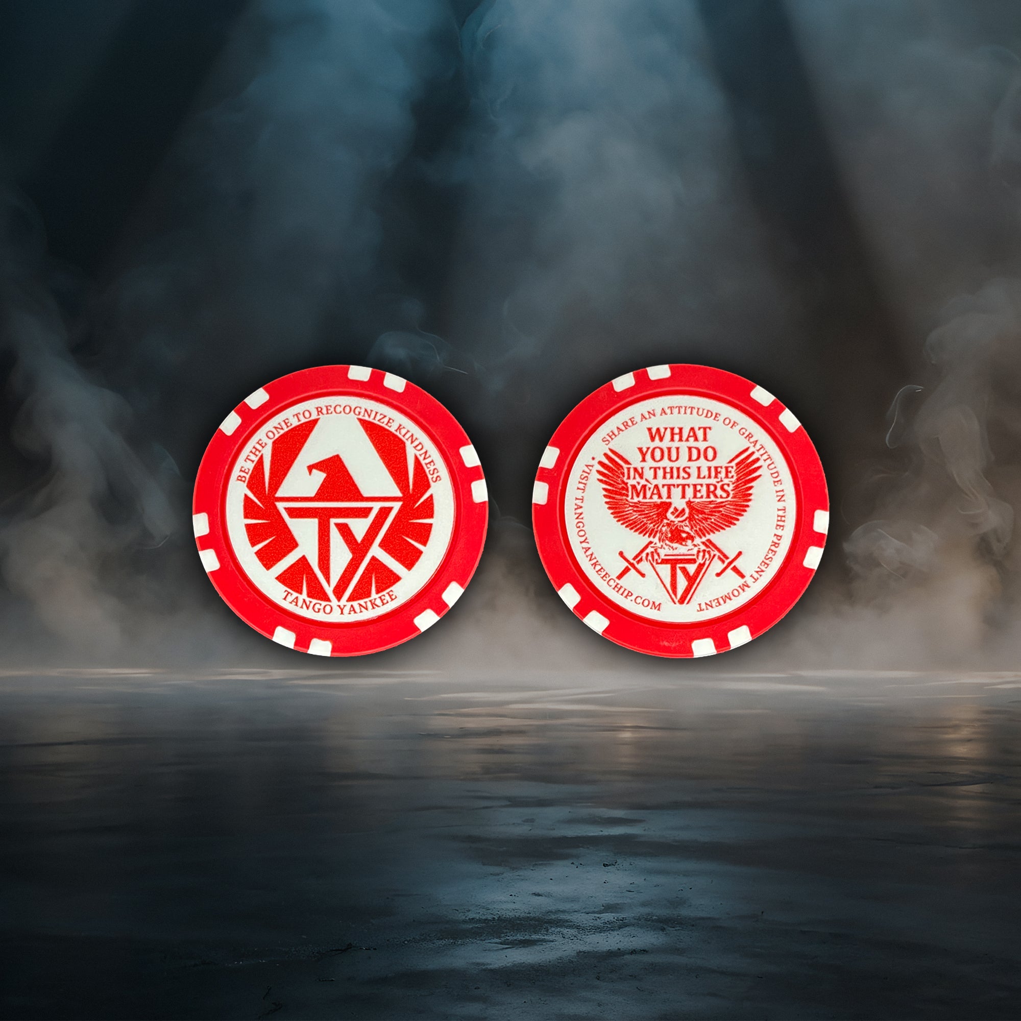 Tango Yankee Chip (Red)